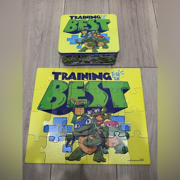 Teenage Mutant Ninja Turtles LUNCH BOX w ASSEMBLE 48pc 12.5" x 15" Jigsaw Puzzle - Picture 7 of 8